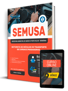 Apostila SEMUSA Porto Velho-RO 2026 - Motorista de Veículos de Transporte de Cargas e Passageiros - Imagem 1