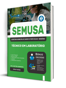 Apostila SEMUSA Porto Velho-RO 2026 - Técnico em Laboratório - Imagem 2