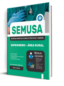 Apostila SEMUSA Porto Velho-RO 2026 - Enfermeiro - Área Rural - Imagem 2
