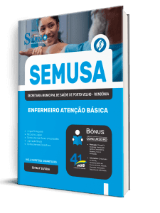Apostila SEMUSA Porto Velho-RO 2026 - Enfermeiro Atenção Básica - Imagem 2