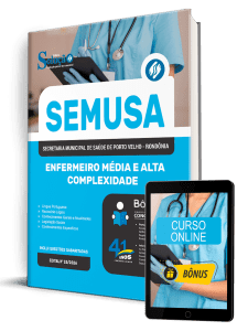 Apostila SEMUSA Porto Velho-RO 2026 - Enfermeiro Média e Alta Complexidade - Imagem 1