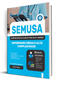 Apostila SEMUSA Porto Velho-RO 2026 - Enfermeiro Média e Alta Complexidade - Imagem 2