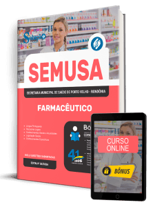 Apostila SEMUSA Porto Velho-RO 2026 - Farmacêutico - Imagem 1