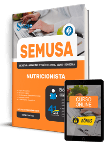 Apostila SEMUSA Porto Velho-RO 2026 - Nutricionista - Imagem 1