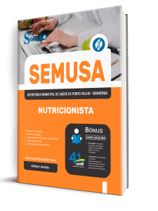Apostila SEMUSA Porto Velho-RO 2026 - Nutricionista - Imagem 2
