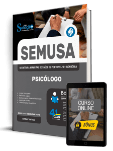 Apostila SEMUSA Porto Velho-RO 2026 - Psicólogo - Imagem 1