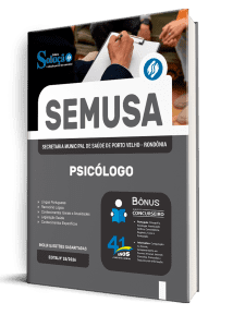 Apostila SEMUSA Porto Velho-RO 2026 - Psicólogo - Imagem 2
