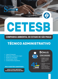 Apostila CETESB-SP 2026 - Técnico Administrativo - Imagem 3