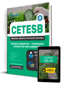 Apostila CETESB-SP 2026 - Técnico Ambiental - Formação: Técnico em Meio Ambiente - Imagem 1