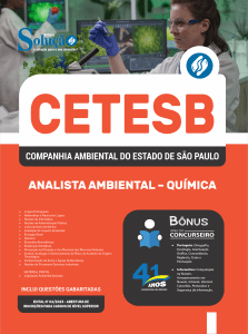 Apostila CETESB-SP 2026 - Analista Ambiental - Química - Imagem 3