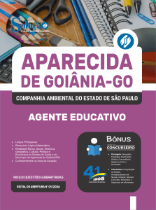 Apostila Prefeitura de Aparecida de Goiânia-GO 2026 - Agente Educativo - Imagem 3