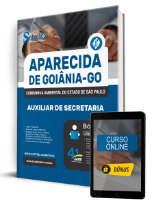 Apostila Prefeitura de Aparecida de Goiânia-GO 2026 - Auxiliar de Secretaria - Imagem 1