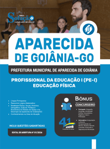 Apostila Prefeitura de Aparecida de Goiânia-GO 2026 - Profissional da Educação I (PE-I) - Educação Física - Imagem 3