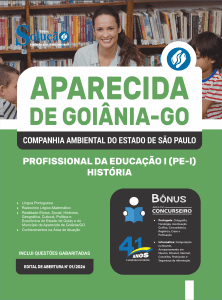 Apostila Prefeitura de Aparecida de Goiânia-GO 2026 - Profissional da Educação I (PE-I) - História - Imagem 3
