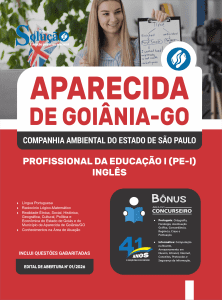 Apostila Prefeitura de Aparecida de Goiânia-GO 2026 - Profissional da Educação I (PE-I) - Inglês - Imagem 3