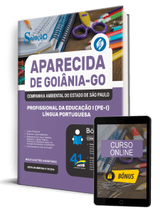 Apostila Prefeitura de Aparecida de Goiânia-GO 2026 - Profissional da Educação I (PE-I) - Língua Portuguesa - Imagem 1
