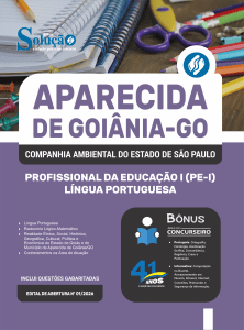 Apostila Prefeitura de Aparecida de Goiânia-GO 2026 - Profissional da Educação I (PE-I) - Língua Portuguesa - Imagem 3
