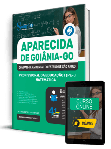 Apostila Prefeitura de Aparecida de Goiânia-GO 2026 - Profissional da Educação I (PE-I) - Matemática - Imagem 1