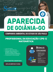 Apostila Prefeitura de Aparecida de Goiânia-GO 2026 - Profissional da Educação I (PE-I) - Matemática - Imagem 3