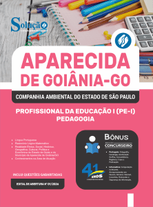 Apostila Prefeitura de Aparecida de Goiânia-GO 2026 - Profissional da Educação I (PE-I) - Pedagogia - Imagem 3