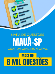 Mapa de Questões Online - Pref. Mauá-SP - Guarda Civil Municipal - 6 Mil Questões - Imagem 1