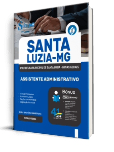 Apostila Prefeitura de Santa Luzia-MG 2026 - Assistente Administrativo - Imagem 2