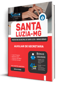 Apostila Prefeitura de Santa Luzia-MG 2026 - Auxiliar de Secretaria - Imagem 2