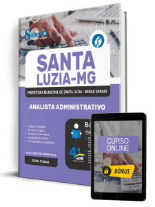 Apostila Prefeitura de Santa Luzia-MG 2026 - Analista Administrativo - Imagem 1