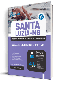 Apostila Prefeitura de Santa Luzia-MG 2026 - Analista Administrativo - Imagem 2