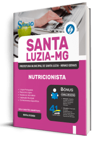 Apostila Prefeitura de Santa Luzia-MG 2026 - Nutricionista - Imagem 2