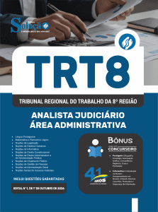 Apostila TRT8 2026 - Analista Judiciário - Área Administrativa - Imagem 3