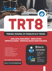 Apostila TRT8 2026 - Analista Judiciário - Área Apoio Especializado - Especialidade Arquivologia - Imagem 3