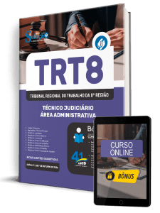 Apostila TRT8 2026 - Técnico Judiciário - Área Administrativa - Imagem 1