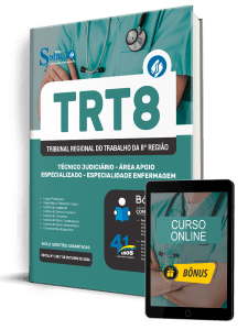 Apostila TRT8 2026 - Técnico Judiciário - Área Apoio Especializado - Especialidade Enfermagem - Imagem 1