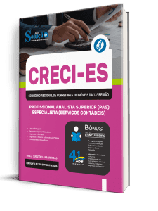 Apostila CRECI-ES 2026 - Profissional Analista Superior (PAS)-Especialista (Serviços Contábeis) - Imagem 2