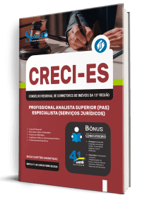 Apostila CRECI-ES 2026 - Profissional Analista Superior (PAS)-Especialista (Serviços Jurídicos) - Imagem 2