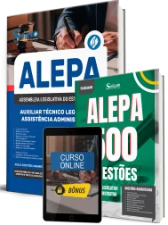 Combo ALEPA 2026 - Auxiliar Técnico Legislativo - Assistência Administrativa