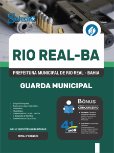Apostila Prefeitura de Rio Real-BA 2026 - Guarda Municipal - Imagem 3