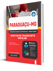 Apostila Prefeitura de Paraguaçu-MG 2026 - Monitor de Transporte Escolar - Imagem 2