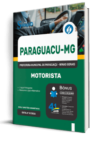 Apostila Prefeitura de Paraguaçu-MG 2026 - Motorista - Imagem 2