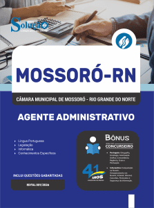 Apostila Câmara de Mossoró-RN 2026 - Agente Administrativo - Imagem 3