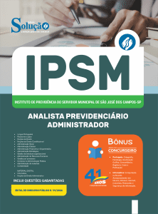 Apostila IPSM 2026 - Analista Previdenciário - Administrador - Imagem 3