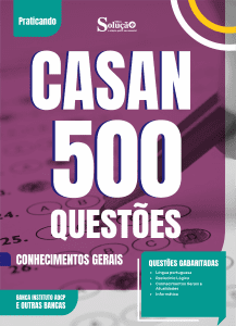 Caderno de Questões CASAN - Conhecimentos Gerais - 500 Questões Gabaritadas - Imagem 2