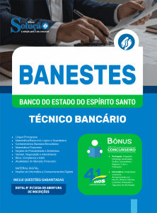 Apostila Banestes 2026 - Técnico Bancário - Imagem 3