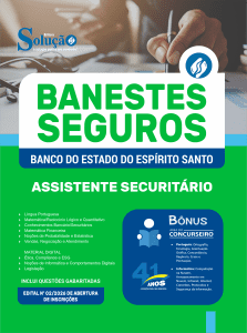 Apostila Banestes Seguros 2026 - Assistente Securitário - Imagem 3