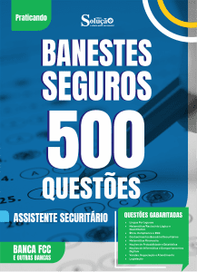 Caderno de Questões Banestes Seguros - Assistente Securitário - 500 Questões Gabaritadas - Imagem 2