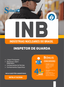 Apostila INB 2026 - Inspetor de Guarda - Imagem 3