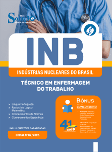Apostila INB 2026 - Técnico em Enfermagem do Trabalho - Imagem 3