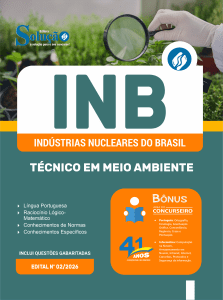 Apostila INB 2026 - Técnico em Meio Ambiente - Imagem 3