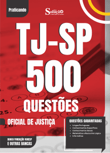 Caderno de Questões TJ-SP - Oficial de Justiça - 500 Questões Gabaritadas - Imagem 2